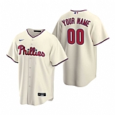 Philadelphia Phillies Customized Nike Cream Stitched MLB Cool Base Jersey,baseball caps,new era cap wholesale,wholesale hats